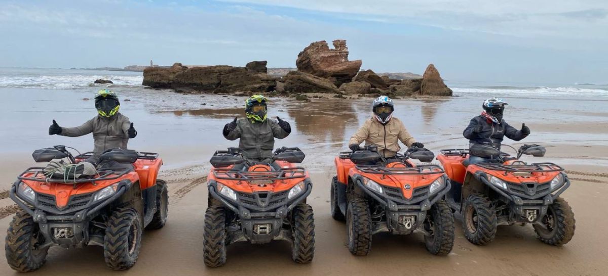 Raid Maroc quad