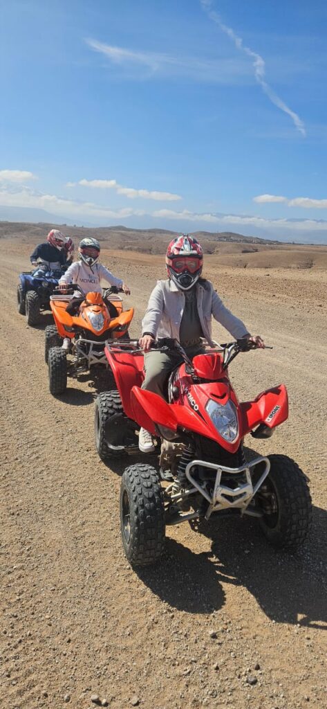 Quad Agafay 1/2 Journée : Aventure dans le Désert d'Agafay quad agafay